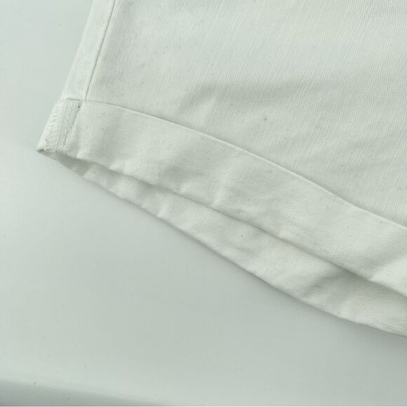 The Childrenâs Place Girlâs White Rolled Cuff Denim ShortsâSize 14 - Picture 5 of 12